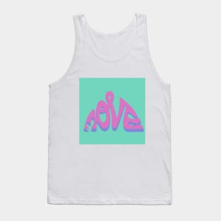 Move Lettering Tank Top